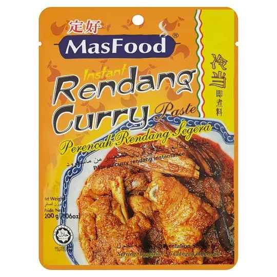 Masfood Instant Rendang Curry Paste 200g