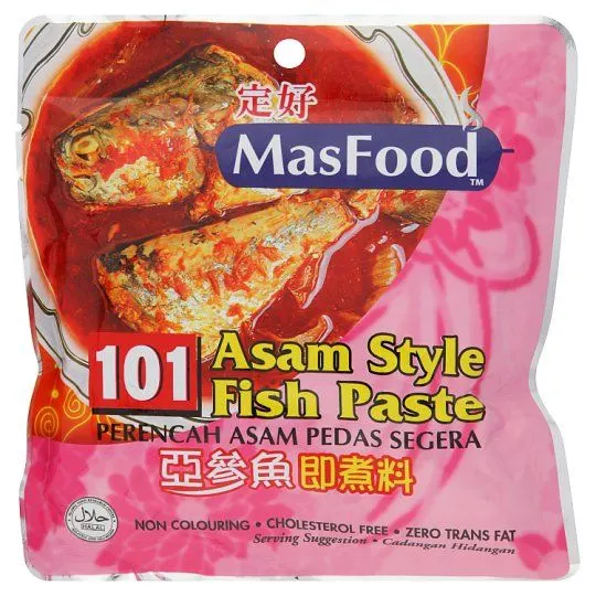 Masfood 101 Instant Asam Fish Paste 200g
