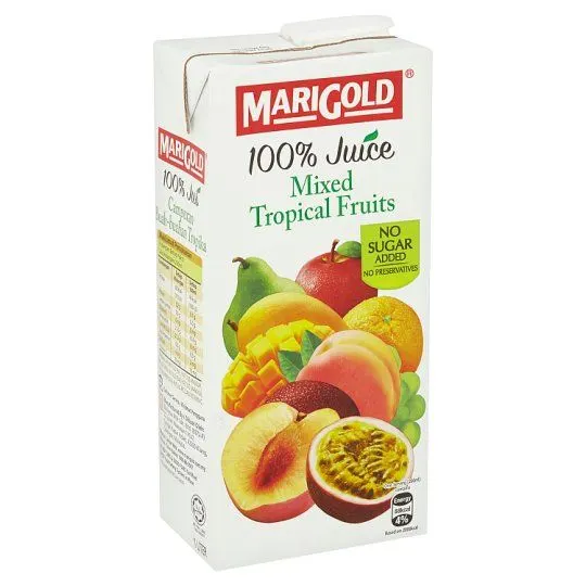 Marigold Tropical Frt 100% Juice 1L