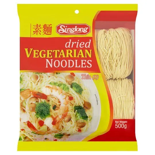 Singlong Dried Vegetarian Ndl S 500g