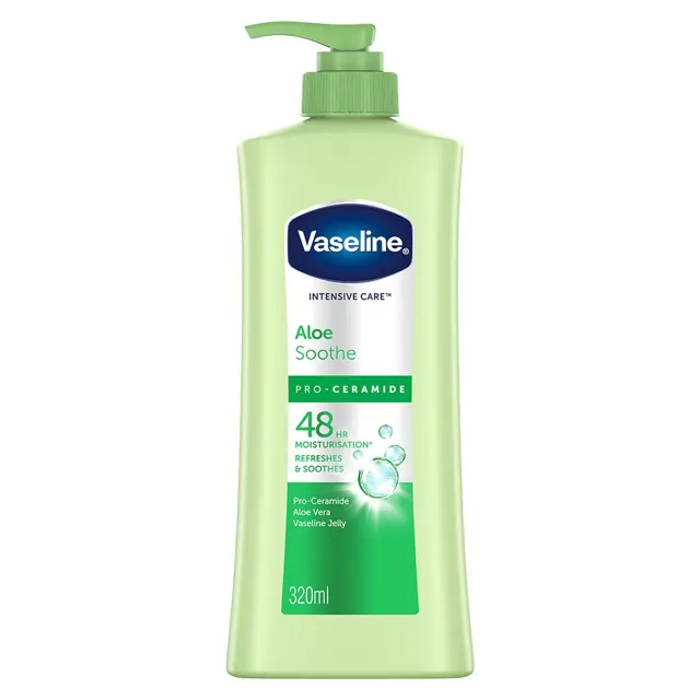 Vaseline Ltn Aloe Sth Pro Ceramide 320ml