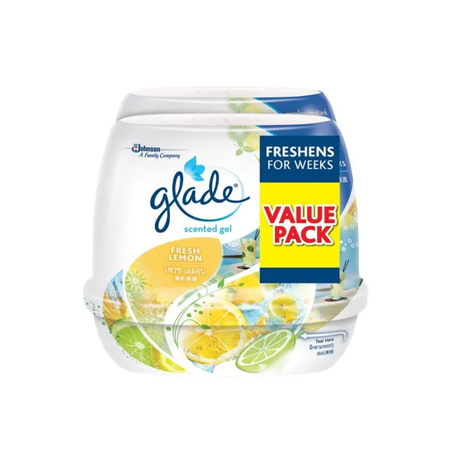 Glade Scntd Gel A/frs Tp, 180g, Lmn