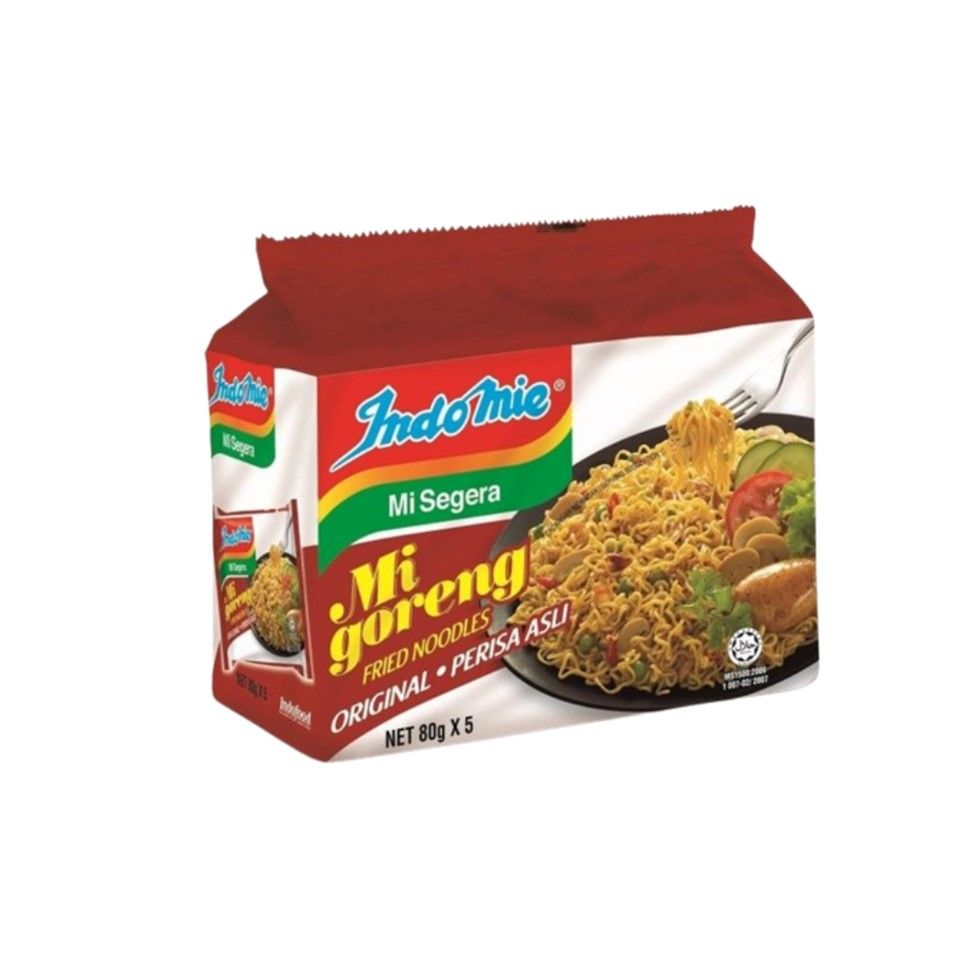 Indomie Mi Goreng Asli (gsm) 5×80g
