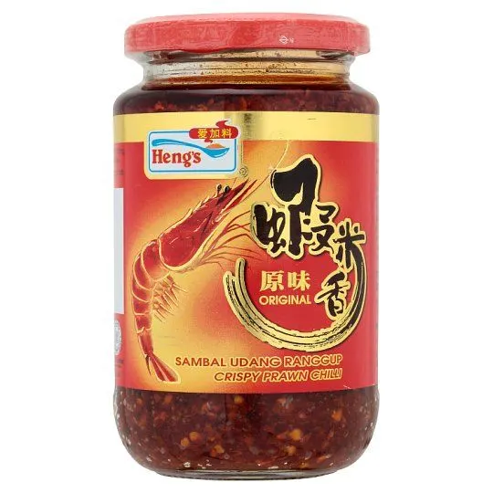 Heng Crispy Prawn Chili 340g