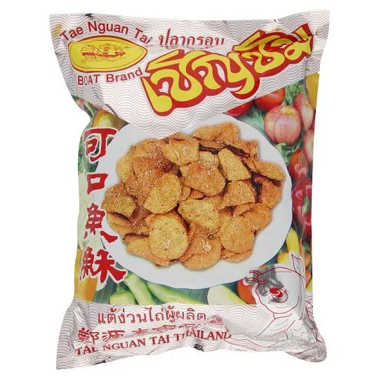 Boat Brand Satay Fish Chips 300g