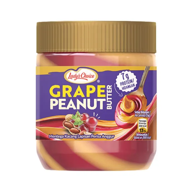 Lady's Choice Grape Stripe 330g