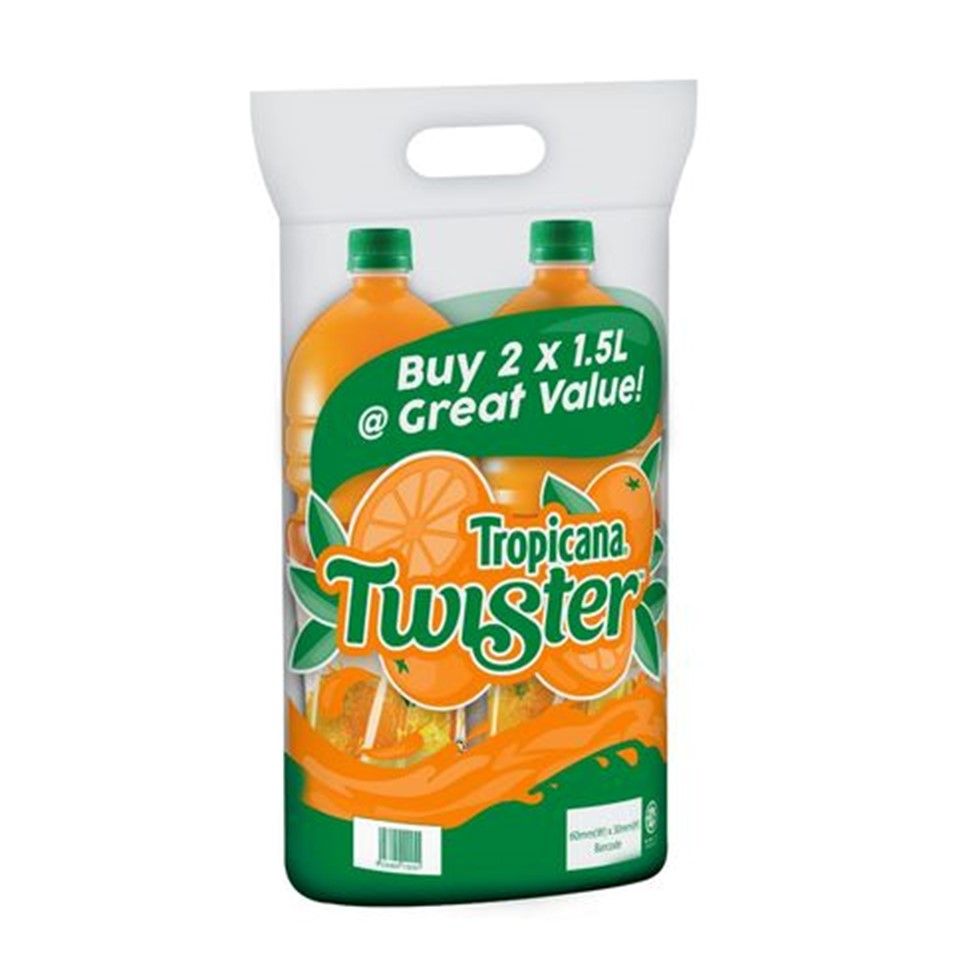 Tropicana Twister Orange 2×1.5l