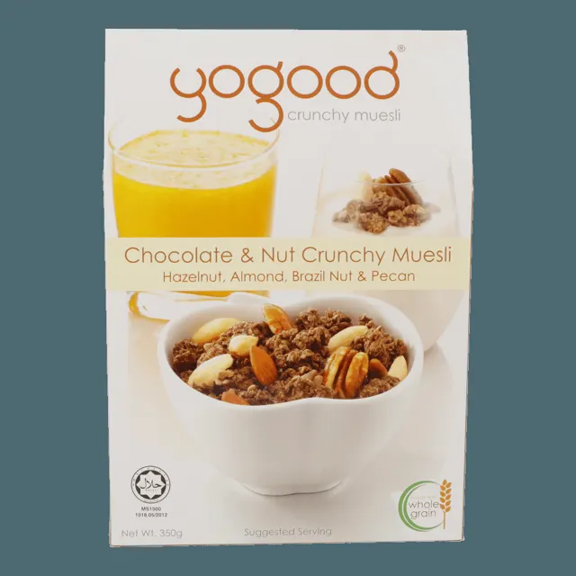 Yogood Choc+nut Crunchy Muesli 320g