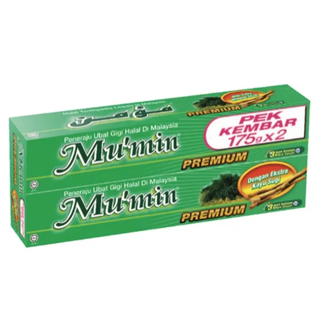 Mumin Toothpaste Pudina Asli Twin Pack 175g