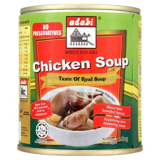 Adabi Sup Ayam Di Dalam Tin 280g