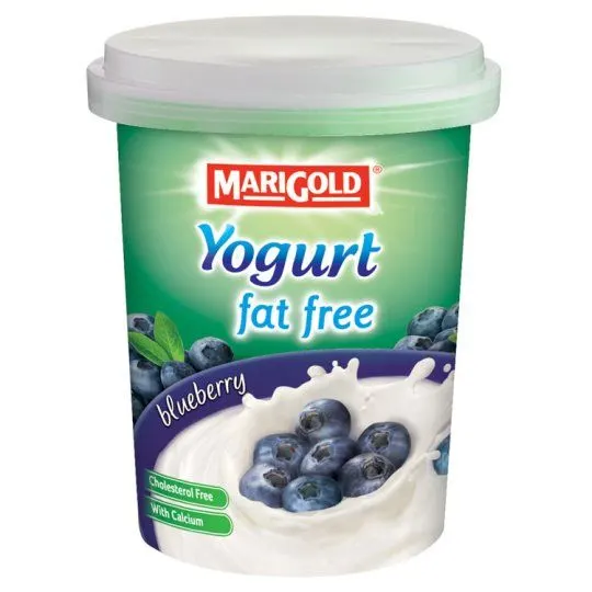 M/gold Blueberry 0%fat Yogurt 130g