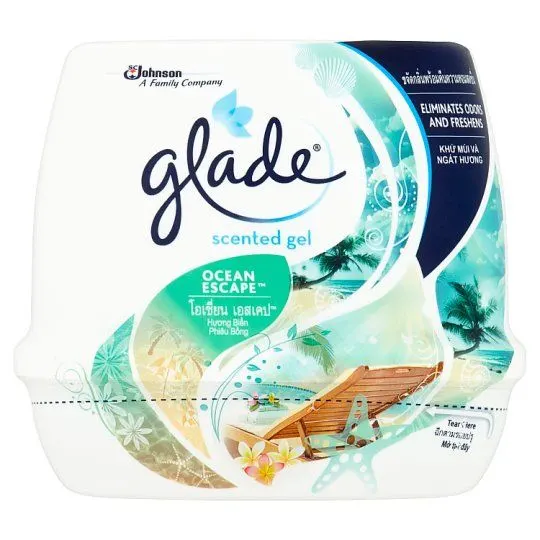 Glade Scented Gel Ocean Escape 180g