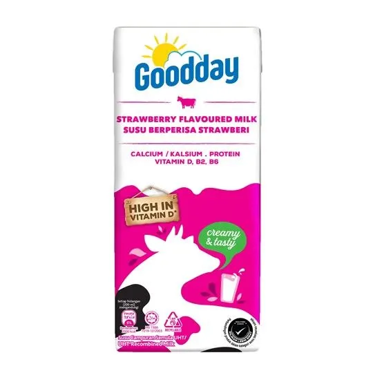 Goodday UHT Milk Strawberry 1L