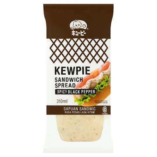 M -Kewpie Sdwc Sprd Spicy Black Pepper 310ml