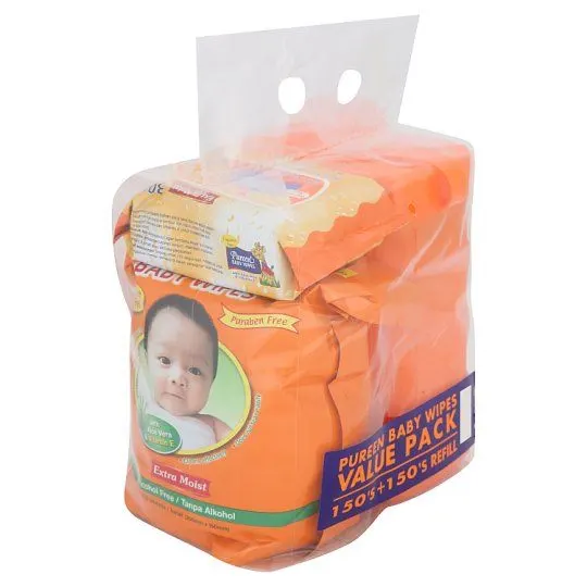 Pureen Baby Wipes 700ml