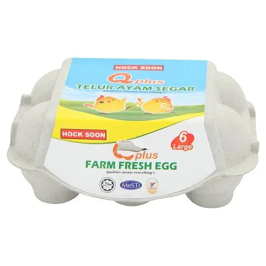 Qplus Farm Fresh Eggs 6S