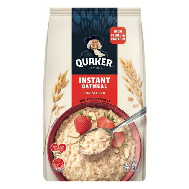Quaker Instant Oatmeal 1kg Foil
