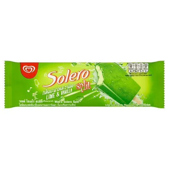 Walls Solero Split Lime 64ml