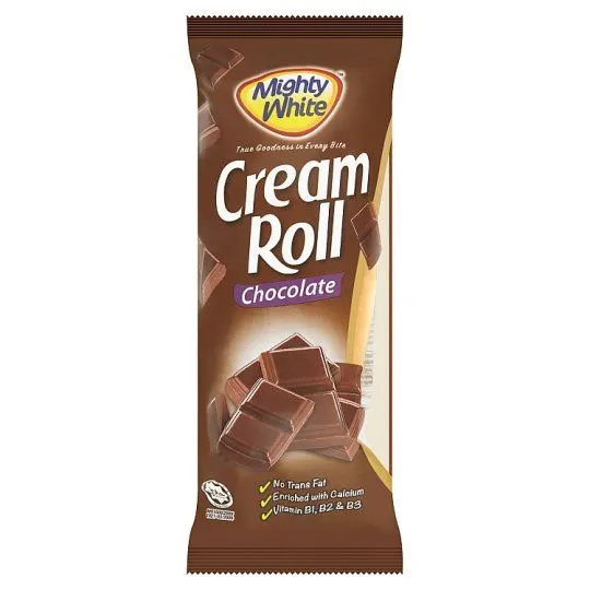 Mighty White Chocolate Cream Roll