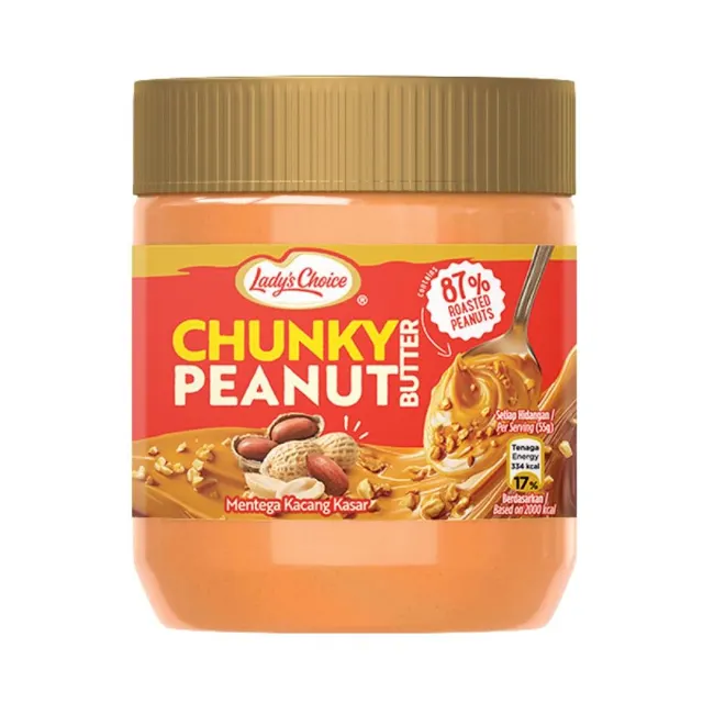 Lady's Choice Chunky Peanut 330g
