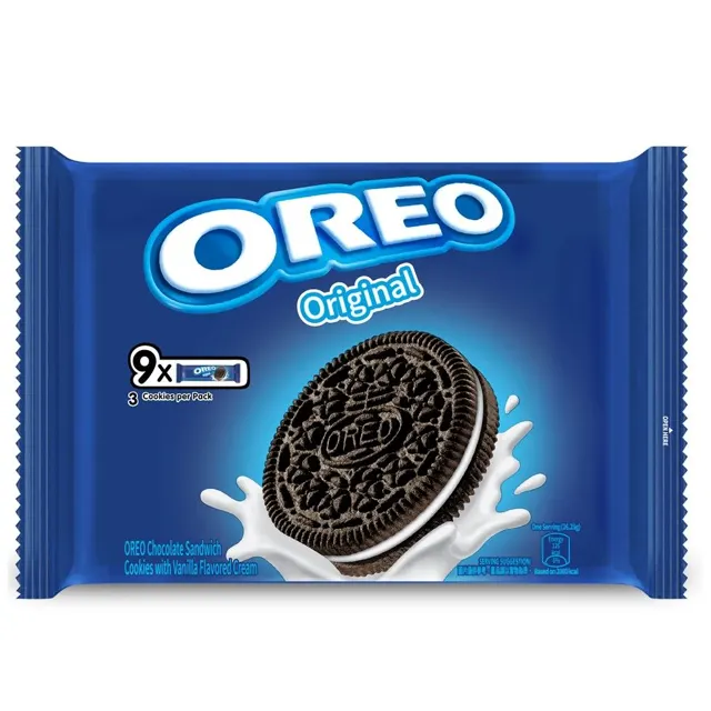 Oreo Sandwich Biscuits Purple Brown Sugar