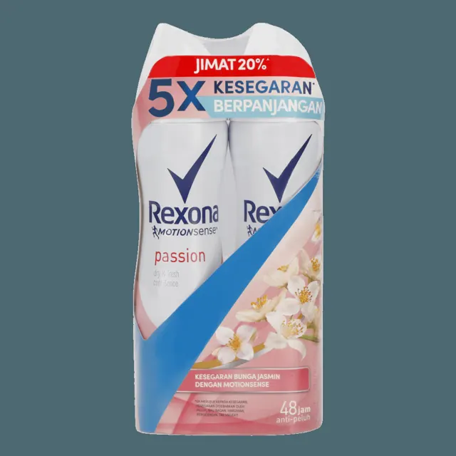 Rexona (w) Deo Spr Passion 2×135ml