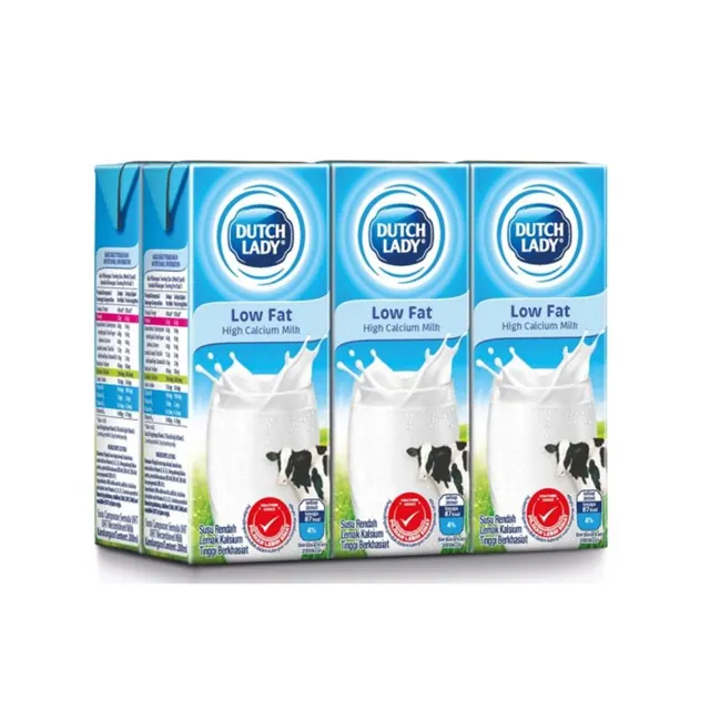 D/lady UHT Milk Low Fat 200mlx6