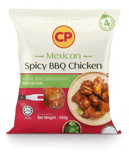 Cp Plus Korean Popcorn Chicken Sweet & Spicy Flavour 550g