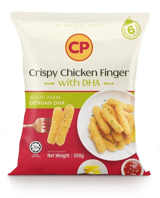 Cp Crispy Chicken Finger With Dha 550g