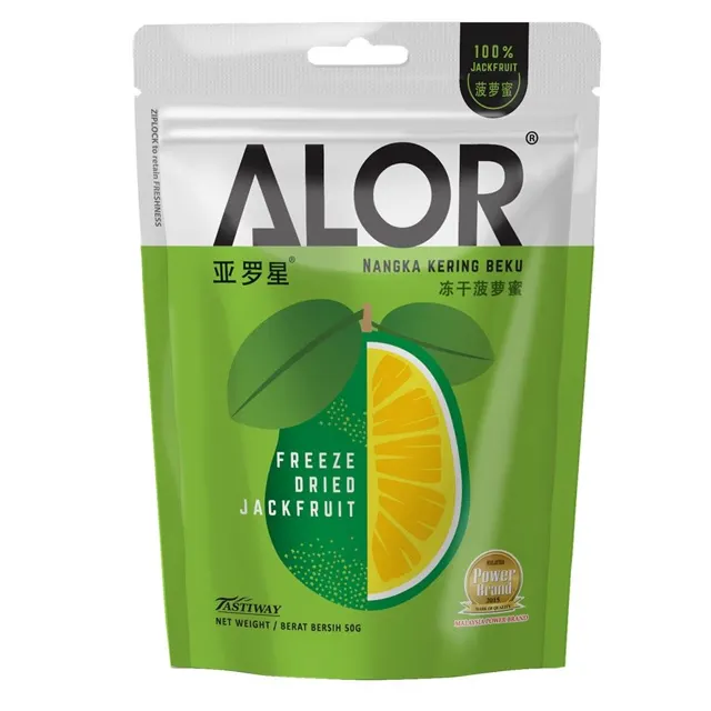 Alor Freeze Dried Jackfruit 50g