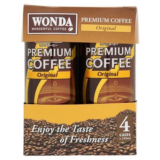 Wonda Coffee Assorted 4×240ml