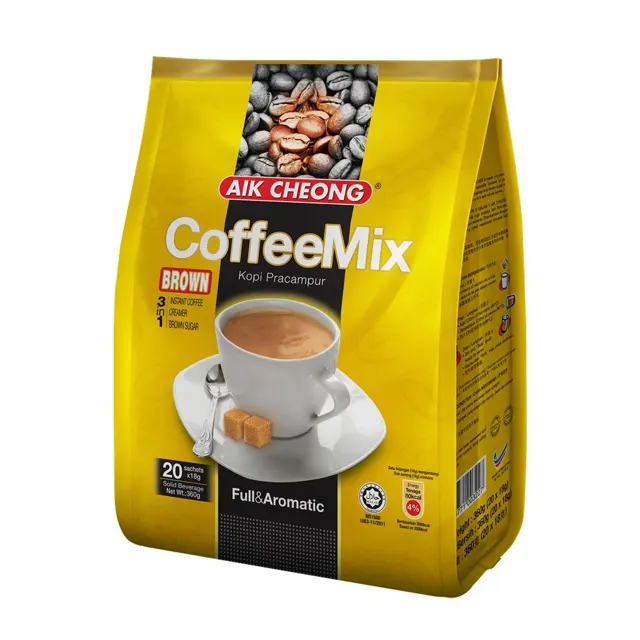 Aik Cheong 3in1 Instant Coffee Brwn 18gx25s