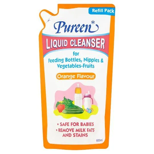 Pureen Liquid Cleanser (orange) 600ml (refill