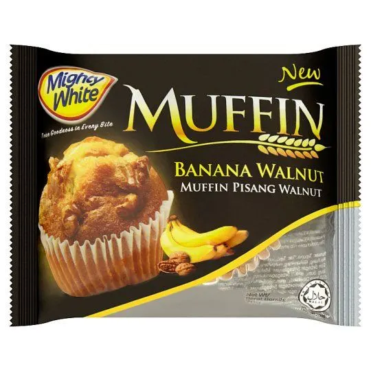 Mighty White Banana Walnut Muffin 70g