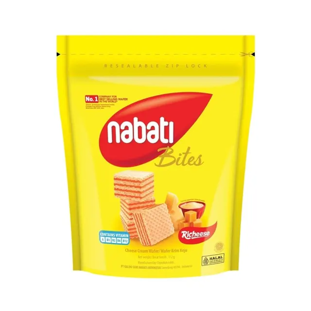 Richeese Wafer Nabati Pouches 112g
