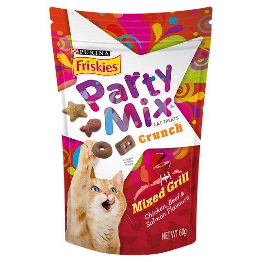 Friskies Party Mix Cat Trt Mxgrill 60g