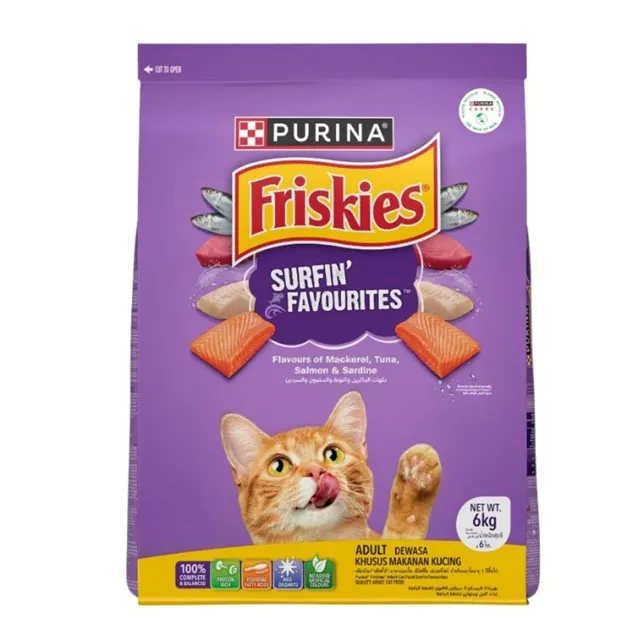 Friskies Surfin + Turfin 6kg
