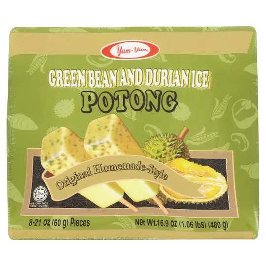 Yum Yum Ice Cream Potong Dessert Assorted Flavours 60ml x 6
