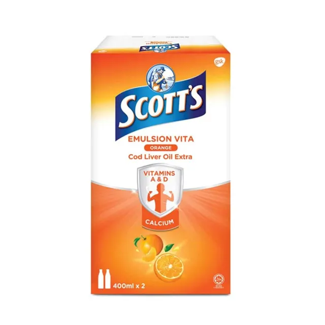 Scotts Emul Orange 400mlx2