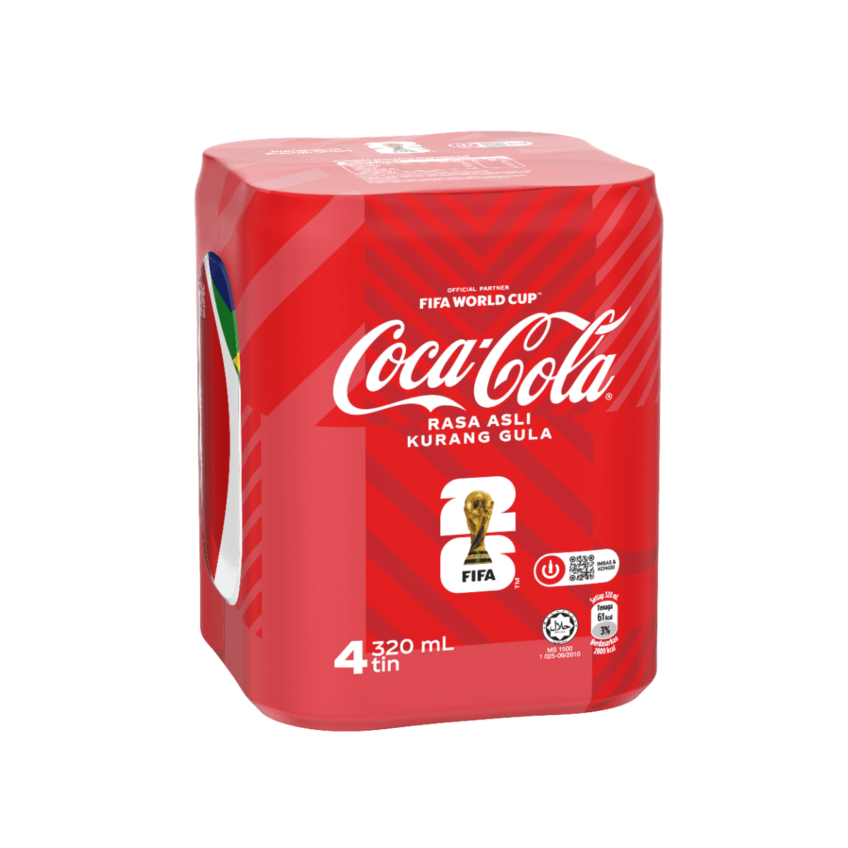 Coca Cola Rasa Asli 320mlx4
