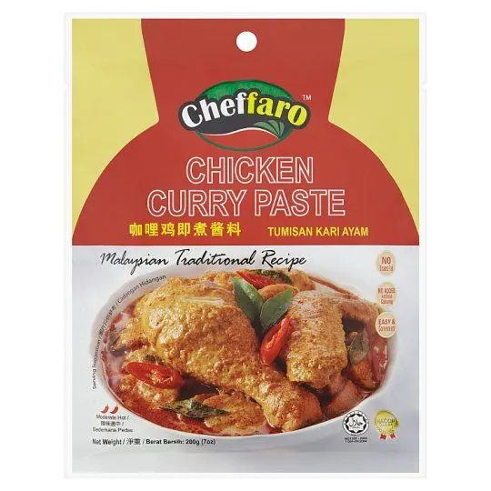 Cheffaro Curry Chicken Paste 200g