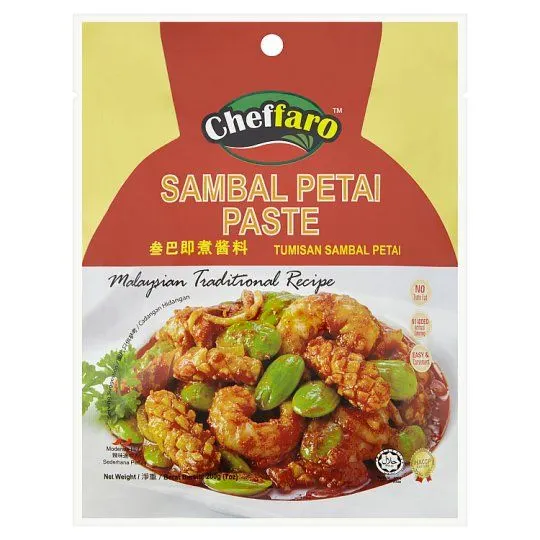 Cheffaro Sambal Petai Paste 200g