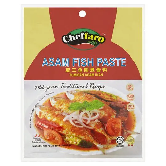 Cheffaro Assam Fish Paste 200g