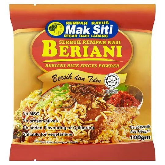 Mak Siti Rempah Beriani 100g