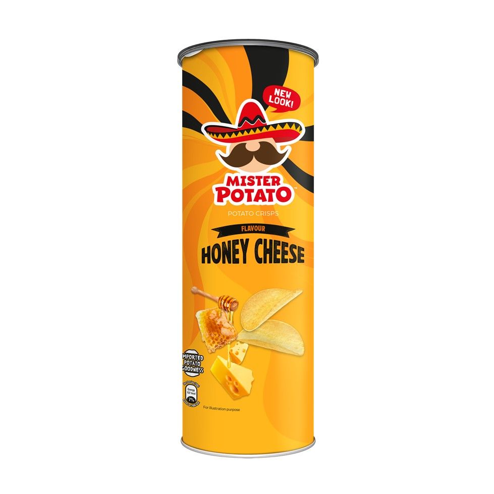 Mister Potato Crisps Honey Cheese 125g