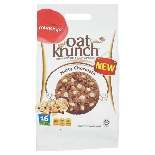 Munchys Oat Krunch Nutty Chocolate 390g