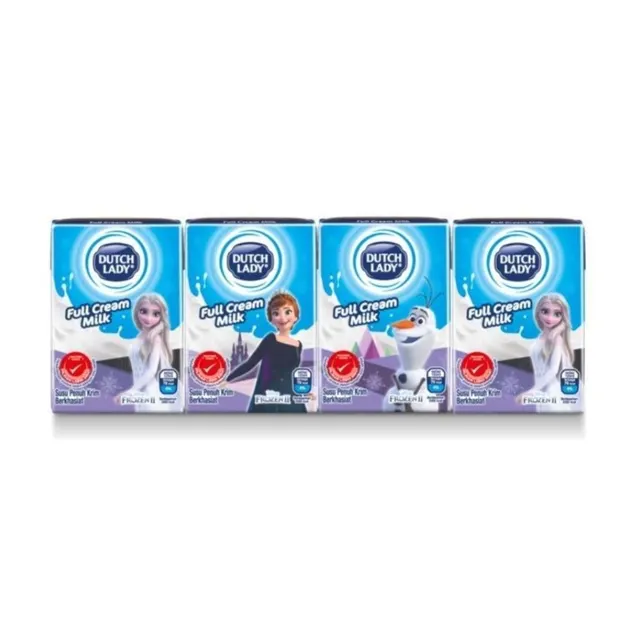 Dl UHT Milky Frozen Full Cream 125mlx4