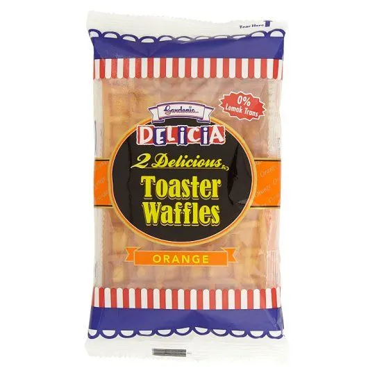 Gardenia Delicia Orange Toaster Waffles 42g