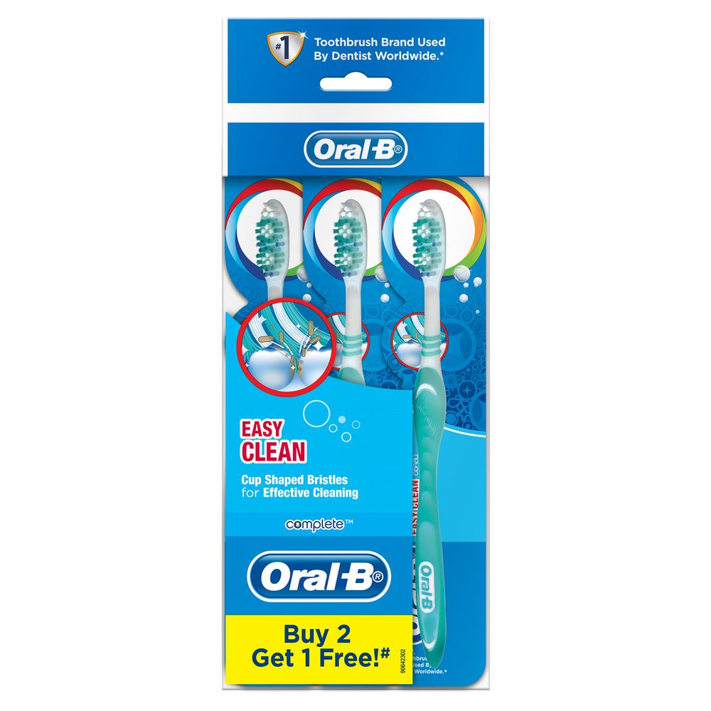 Berus Gigi Oral B (Complete Easy Clean - Soft)