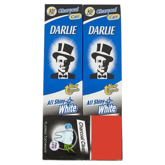 Darlie All Shiny White 140g x2 + Free 80g Toothpaste (Assorted
